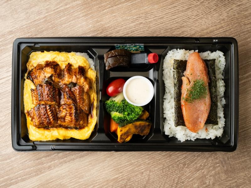 うな卵博多明太丸ごと1本！弁当
