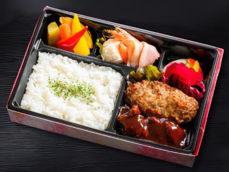 ハンバーグ＆ビーフシチュー弁当