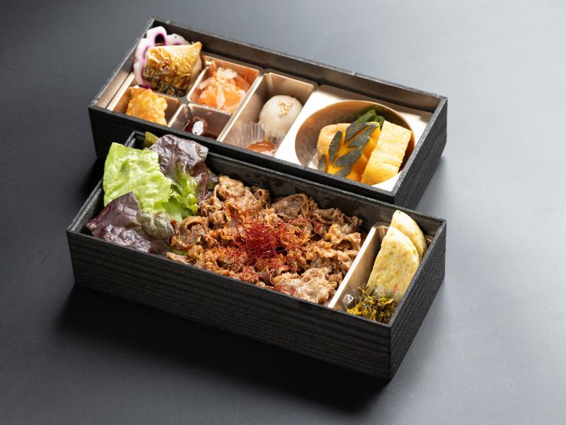 -極-厳選黒毛和牛焼肉幕の内辛炒め弁当