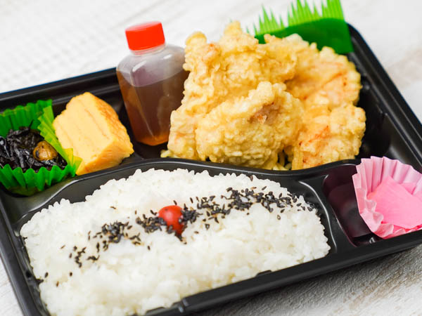 とり天弁当