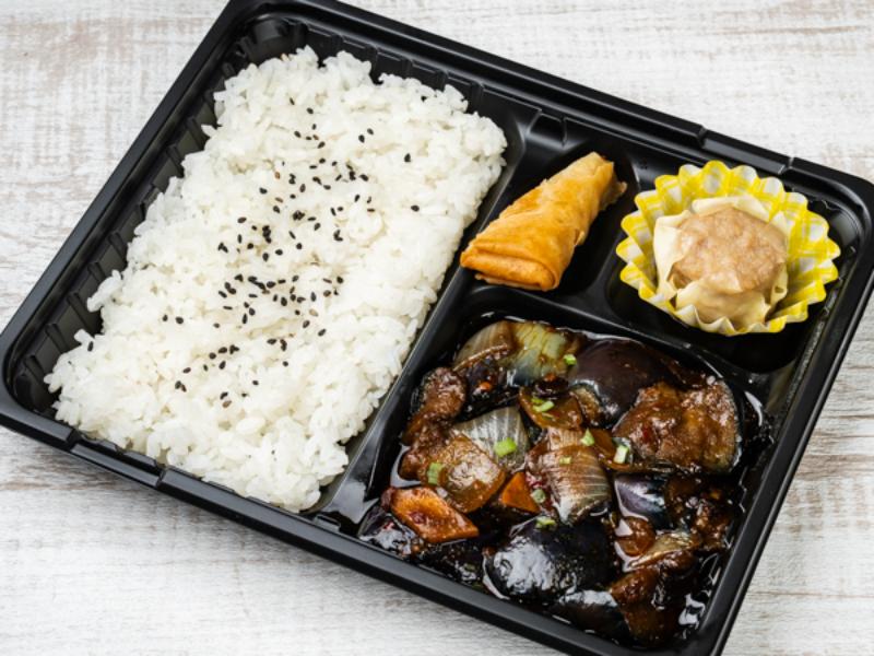麻婆茄子弁当