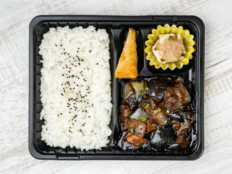 麻婆茄子弁当