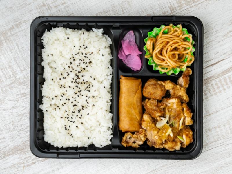 油淋鶏＆はるまき弁当