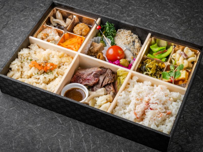 極み御膳　ブイヨンライスと蟹めし