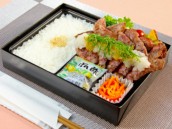 国産霜降焼肉弁当（フル）（さっぱりおろしポン酢）
