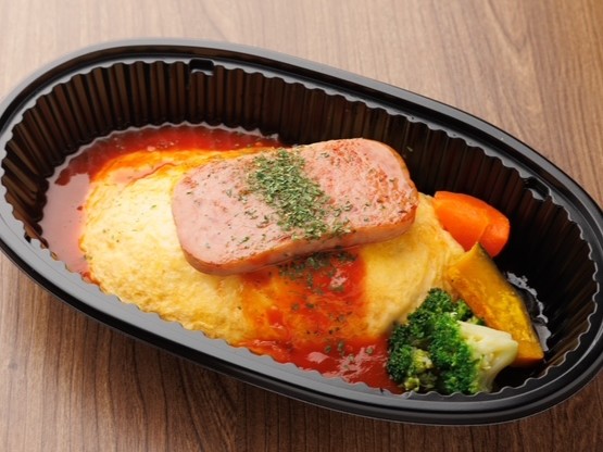【特製トマトソース】スパムオムライス