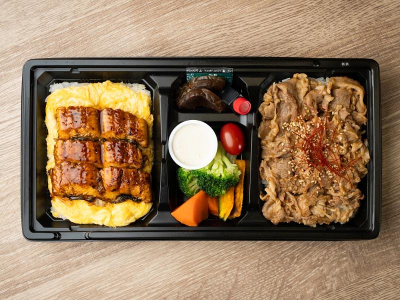 うな卵カルビ弁当