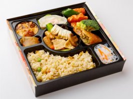 八宝菜と白身魚の甘酢弁当