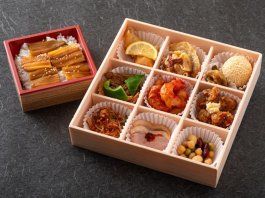 四川風中華幕内と穴子飯