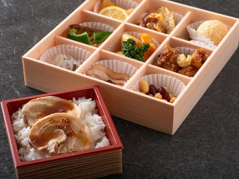 広東風中華幕内と焼豚重