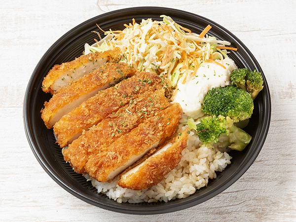 香味醤油香る柔らかチキンカツ丼