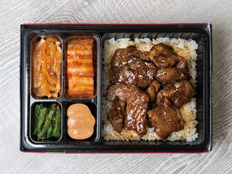 牛切落し弁当