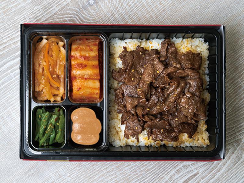 牛薄切弁当