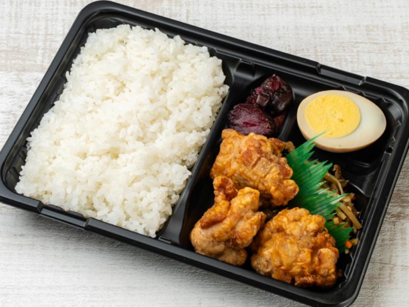 店長が揚げた鶏の唐揚げ弁当