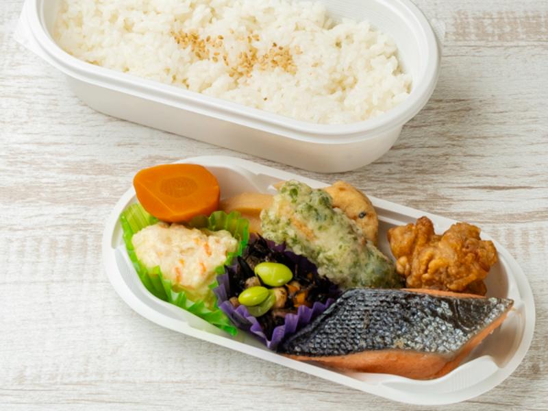 なごみ弁当 銀鮭の塩焼き