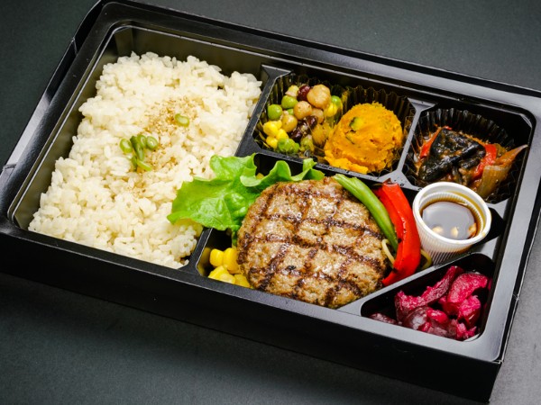 ソースが選べる直火網焼き ステーキハンバーグ