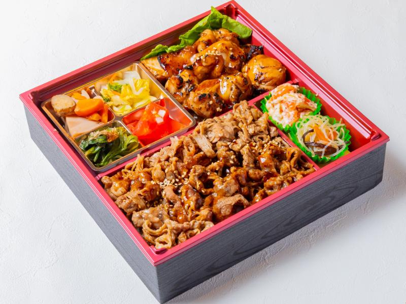 ステーキ焼肉亭焼肉重＆グリルチキン御膳