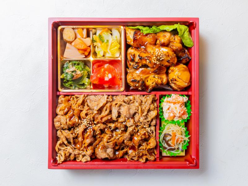 ステーキ焼肉亭焼肉重＆グリルチキン御膳