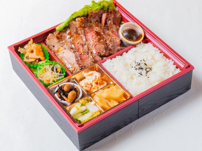 ステーキ焼肉亭白ごはんとステーキ御膳