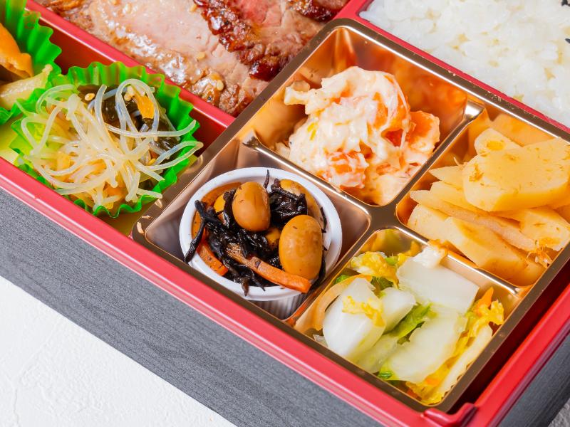 ステーキ焼肉亭白ごはんとステーキ御膳