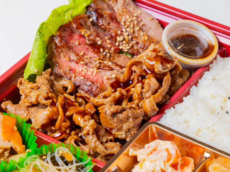 ステーキ焼肉亭ステーキ＆焼肉御膳