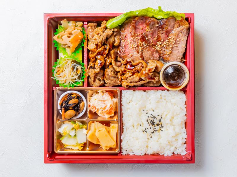 ステーキ焼肉亭ステーキ＆焼肉御膳
