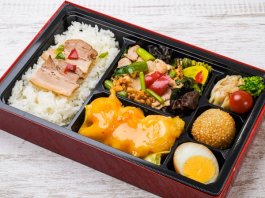 【贅沢！】エビマヨ＆木須肉ダブル弁当