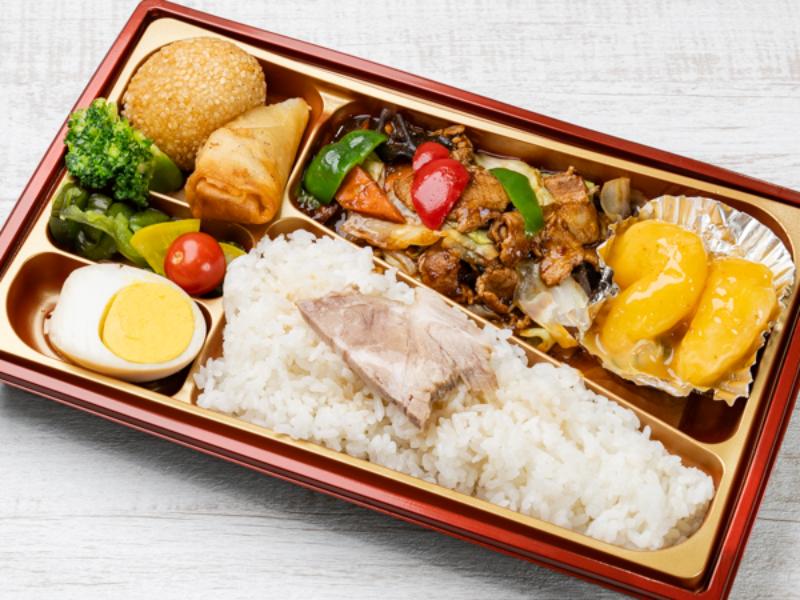 回鍋肉＆エビマヨ弁当